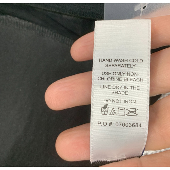 NWT Swimsuits For All Plus Sz 22 Black Zip Sport One Piece Bathing Suit NEW - Picture 6 of 8